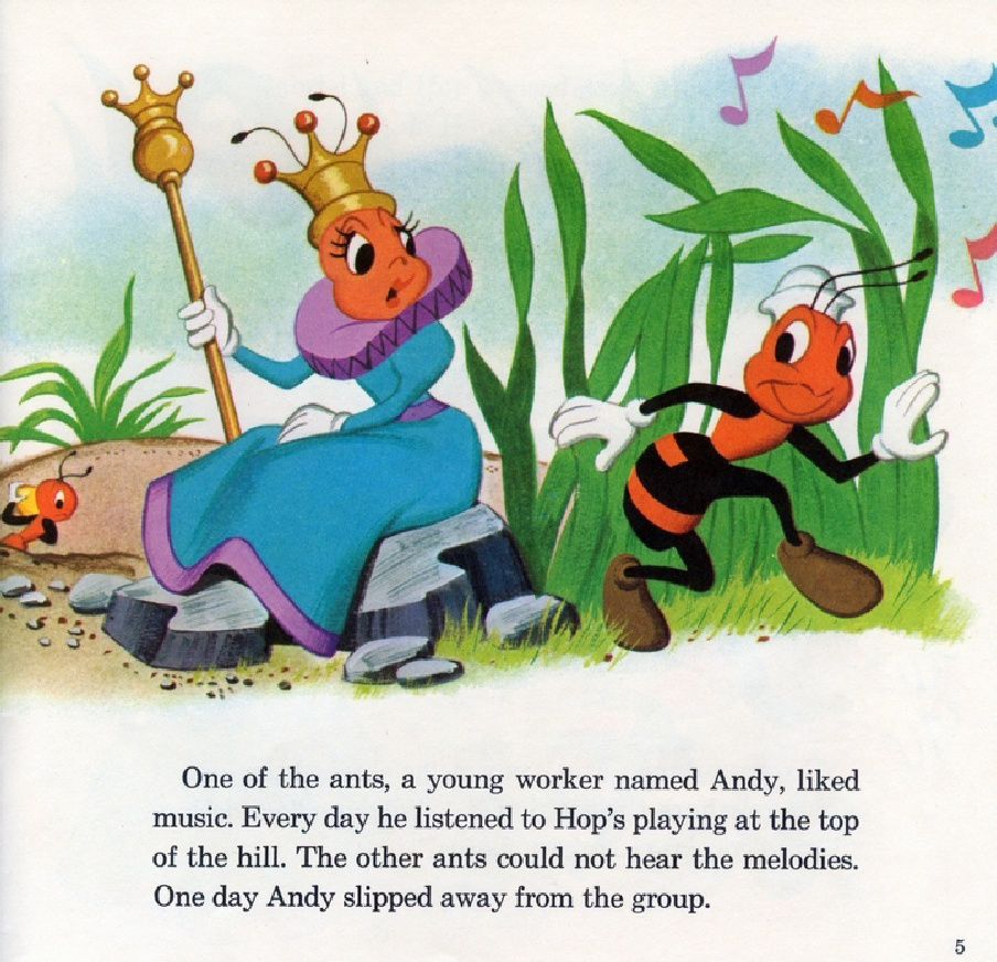 Grasshoper and the Ants (08),绘本,绘本故事,绘本阅读,故事书,童书,图画书,课外阅读